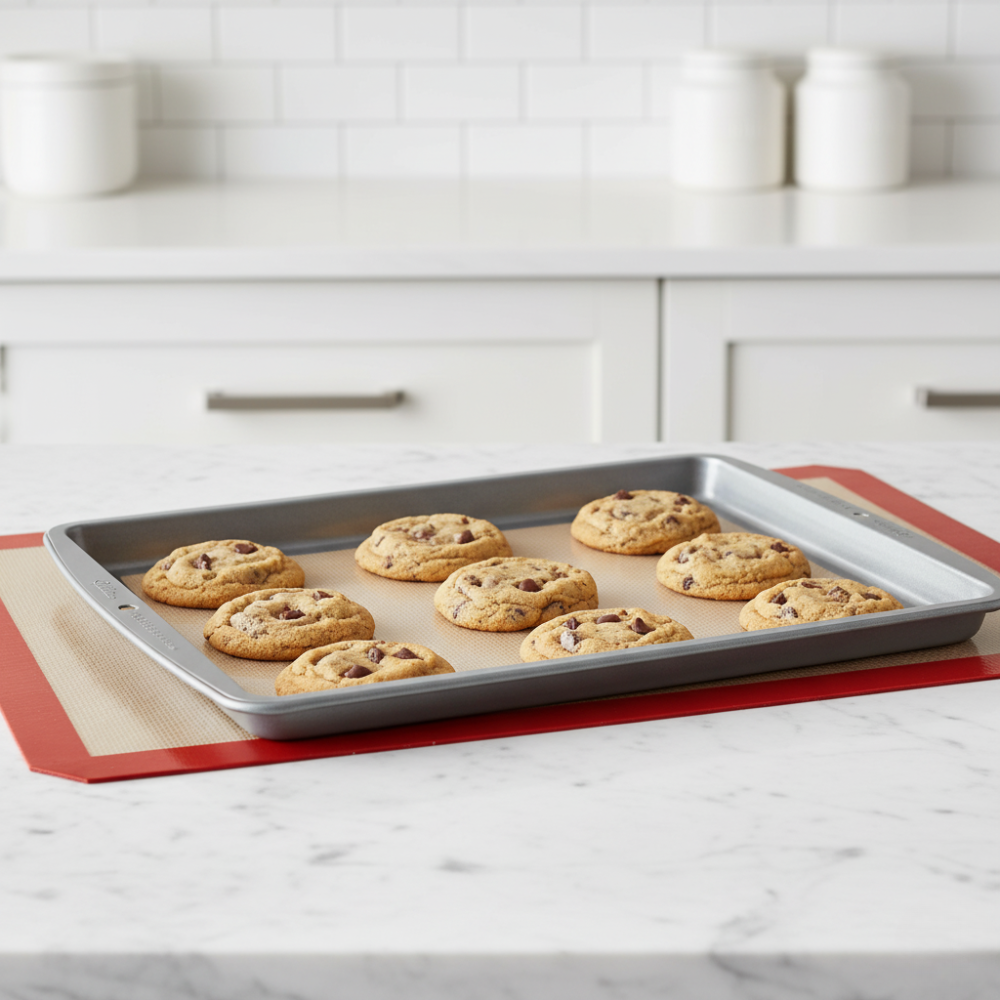 WILTON KHUÔN NƯỚNG BÁNH QUY 23.5X33.6CM BẰNG THÉP
