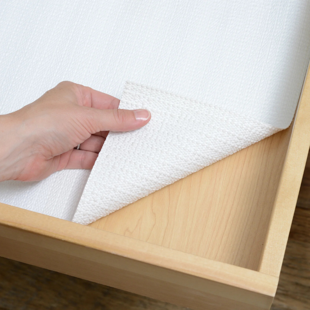 CON-TACT CUỘN NHỰA LÓT KỆ TỦ TRẮNG 152X30 CM
