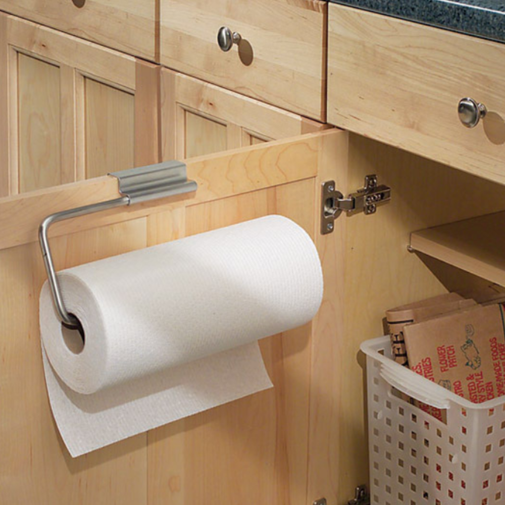 IDESIGN GIÁ TREO KHĂN GIẤY, KHĂN BẾP GẮN CÁNH TỦ