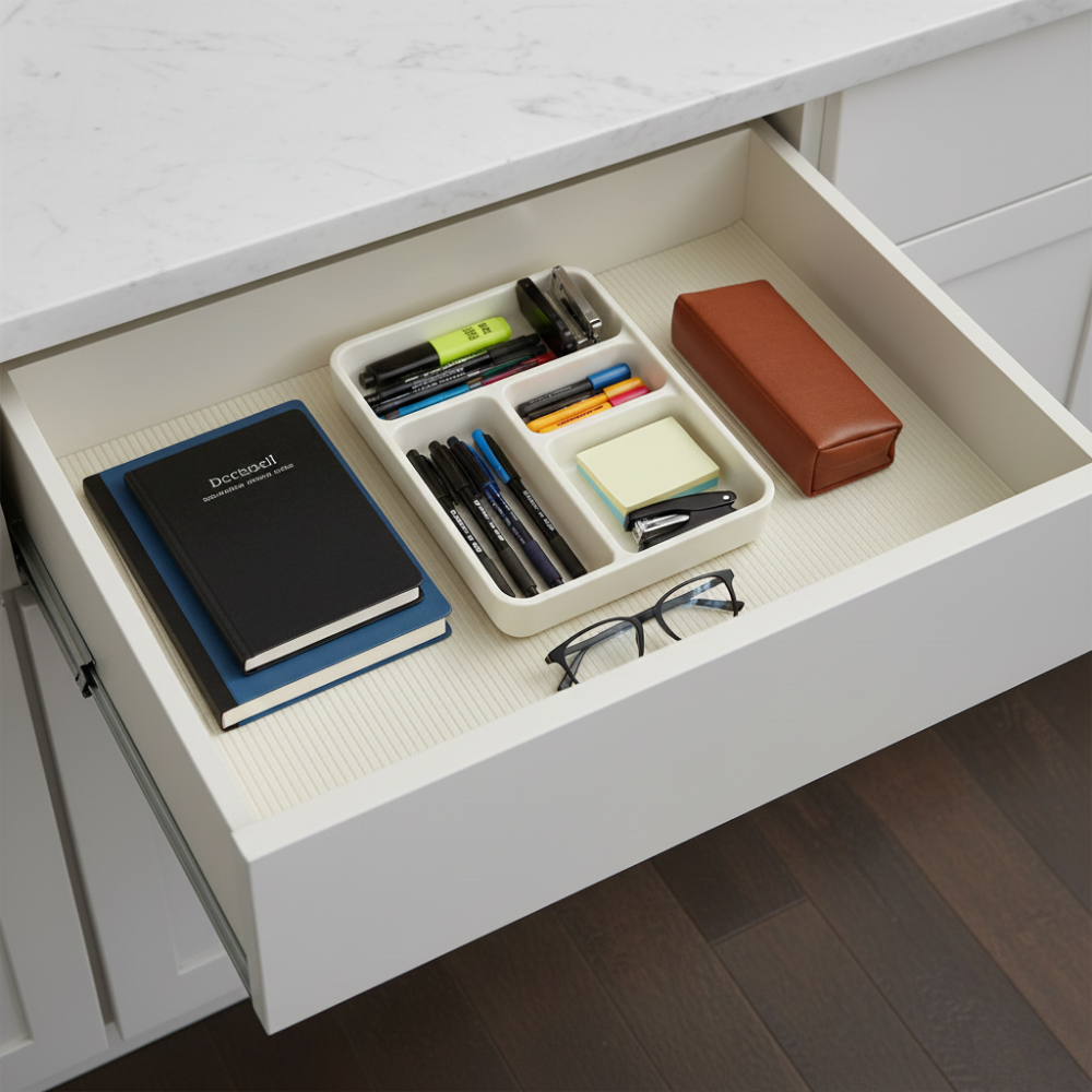 WARP'S PLAST-O-MAT CUỘN LÓT KỆ TRẮNG MEN 610X30CM