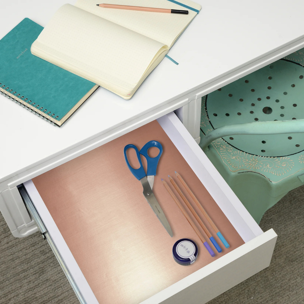 CON-TACT CUỘN DECAL DÁN NỘI THẤT MÀU THÉP 1.8M