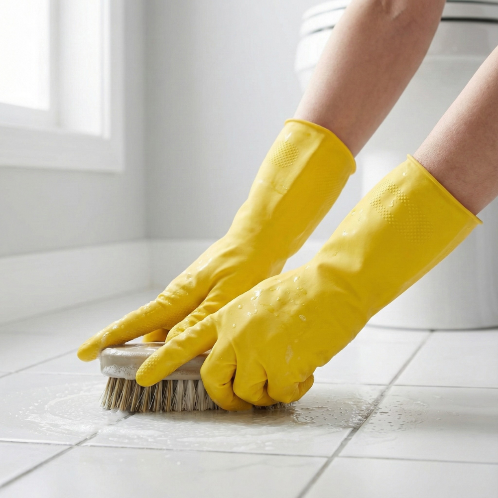 ACE CẶP GĂNG TAY CAO SU KHÔNG LỚP LÓT SIZE M