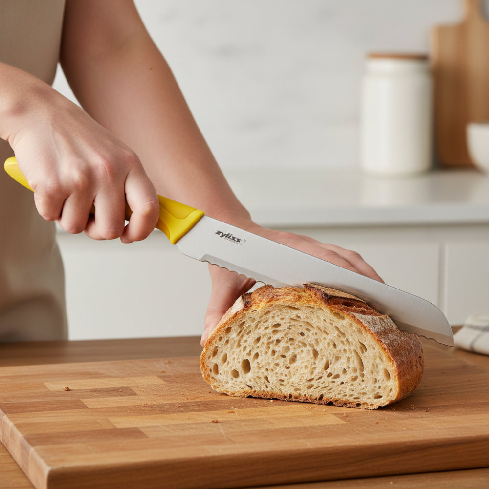 DAO CẮT BÁNH MÌ 21.6CM ZYLISS BẰNG THÉP