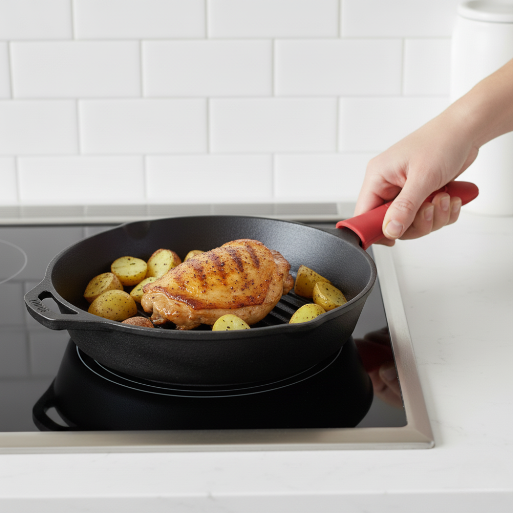 LODGE TAY CẦM CHẢO 0.07X0.15X0.03M BẰNG SILICONE