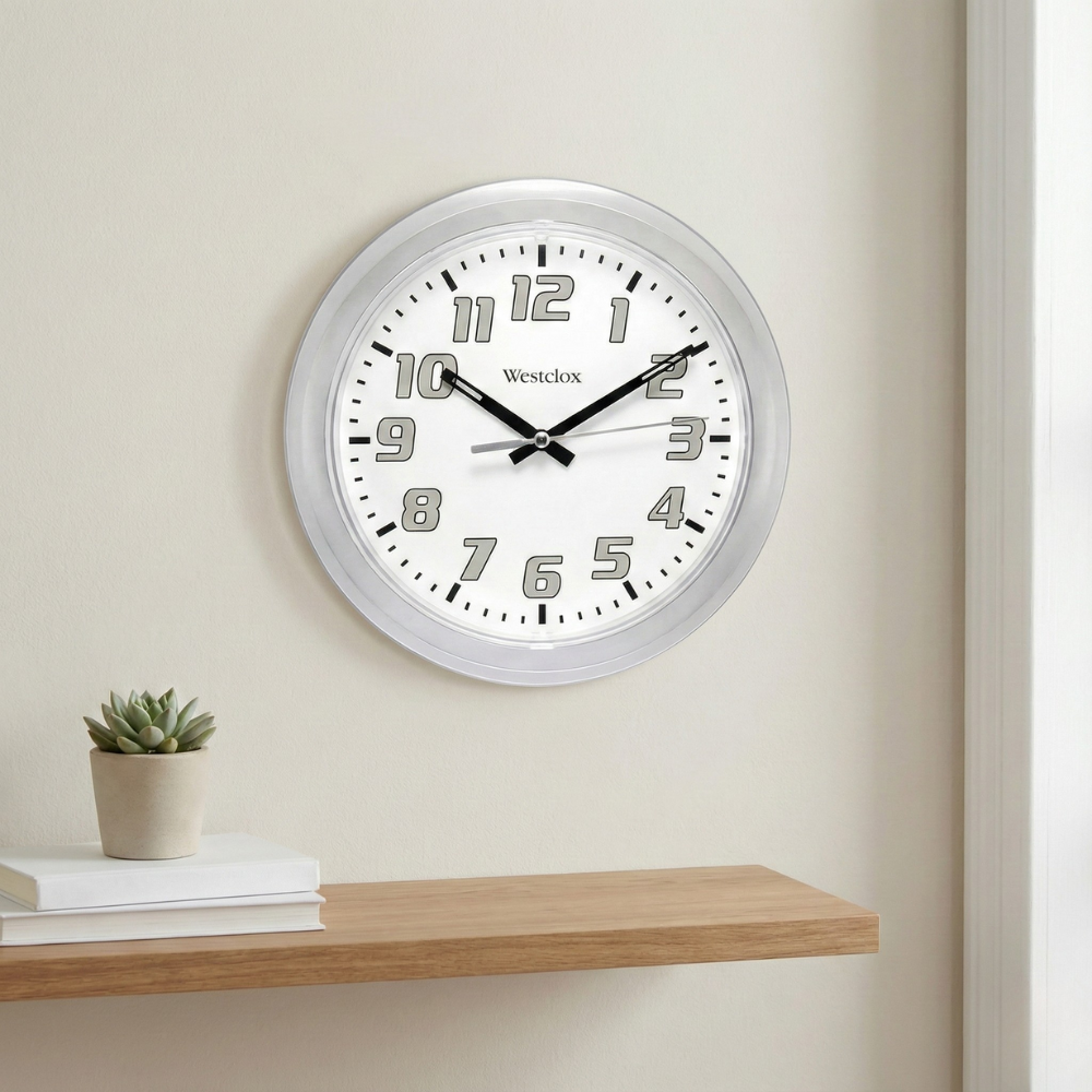 ĐỒNG HỒ TREO TƯỜNG SỬ DỤNG PIN AA WESTCLOX 19.7CM