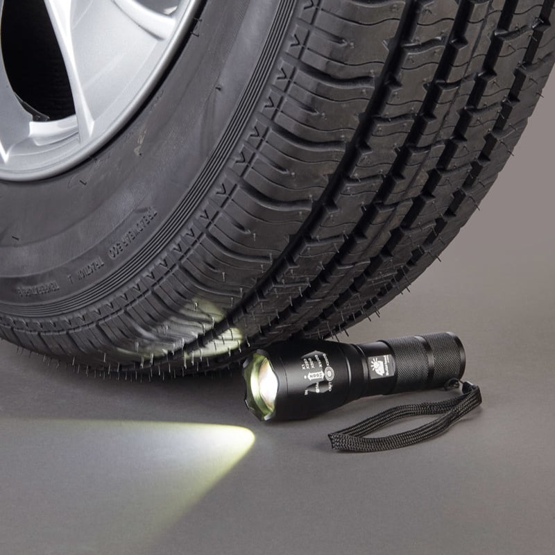 BULBHEAD ĐÈN PIN LED 1200LM PIN AAA ĐEN VỎ NHÔM