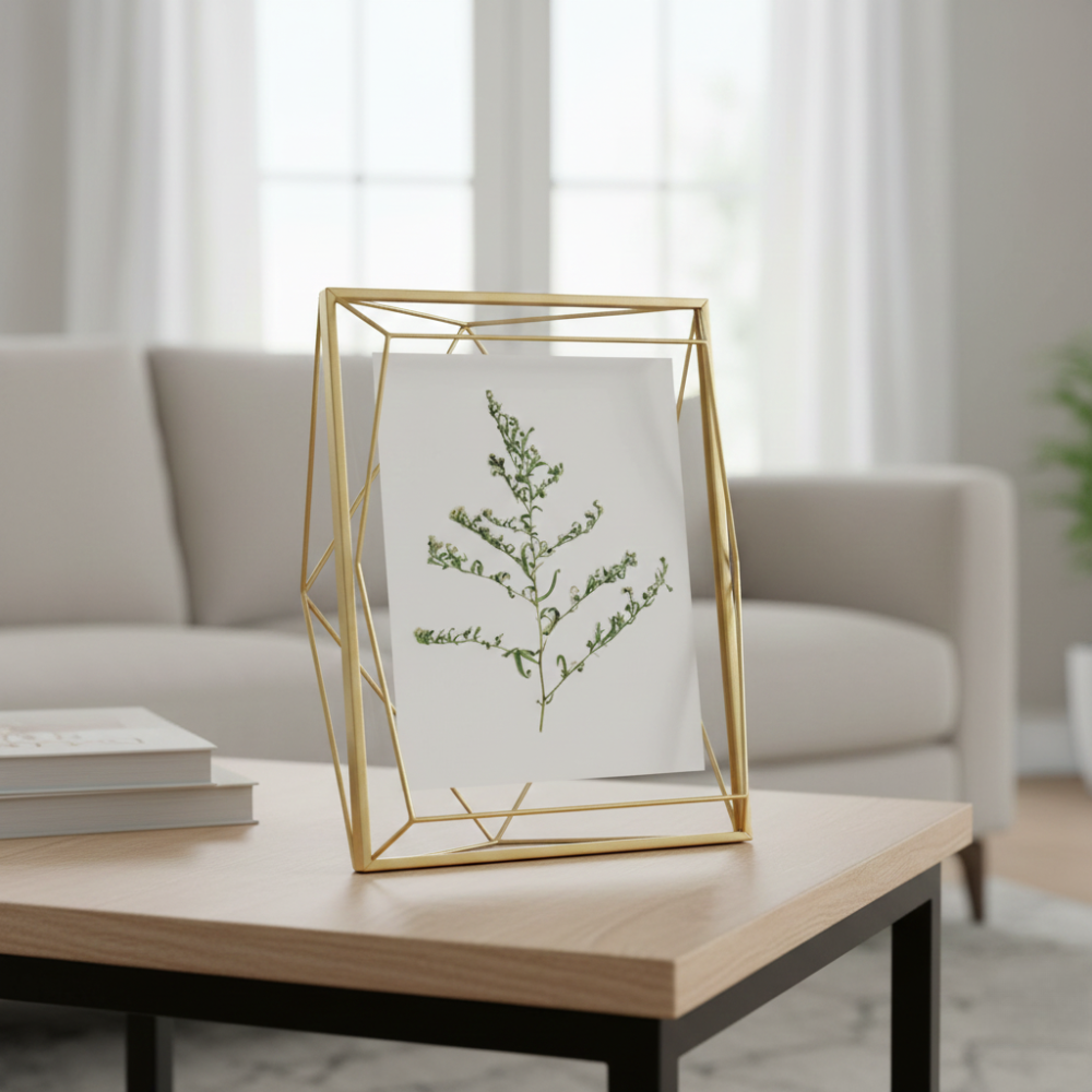 KHUNG HÌNH SỢI THÉP HIỆU PRISMA ĐỒNG NHÁM 20X25CM