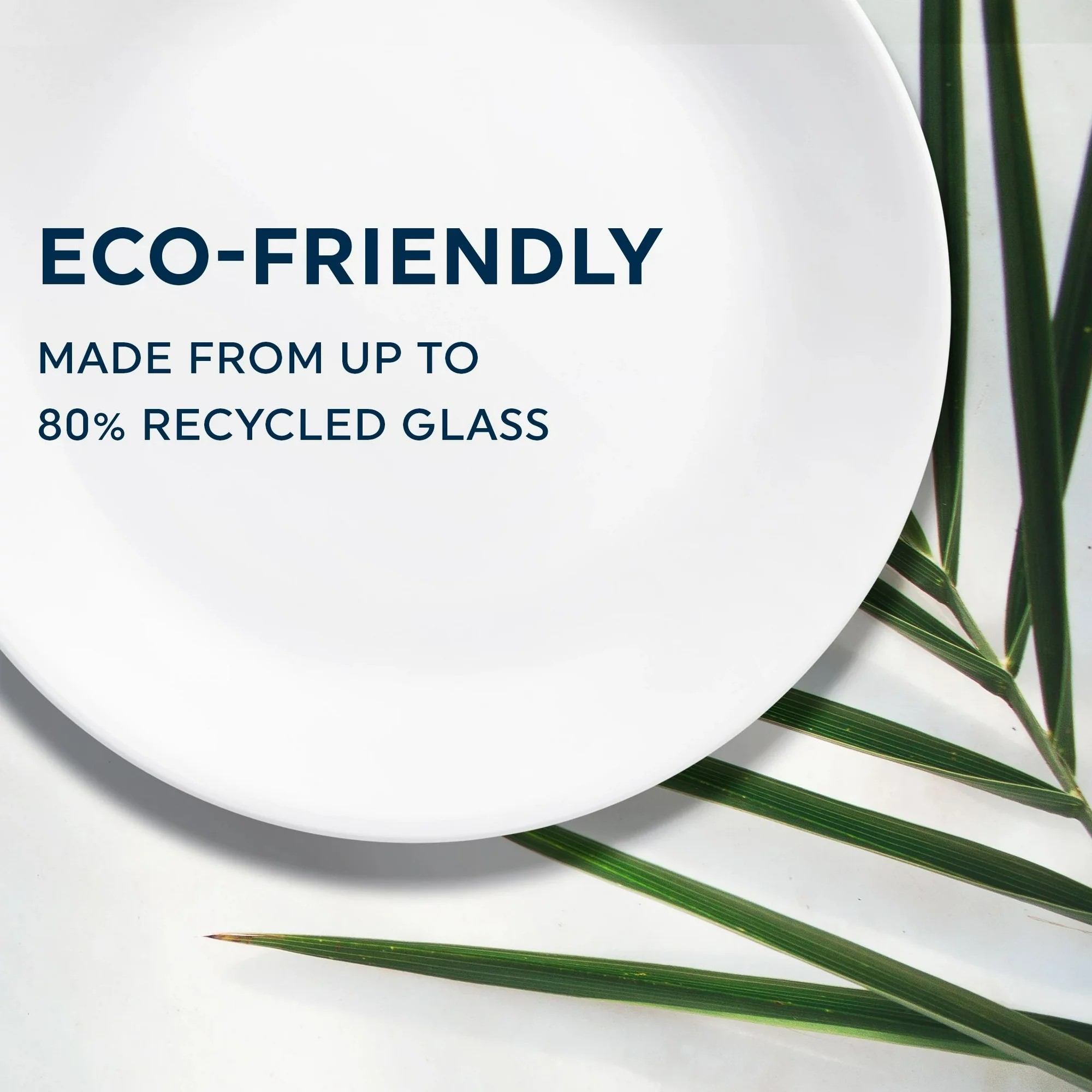 CORELLE ĐĨA ĂN BỮA CHÍNH VUÔNG MÀU TRẮNG 26.7CM