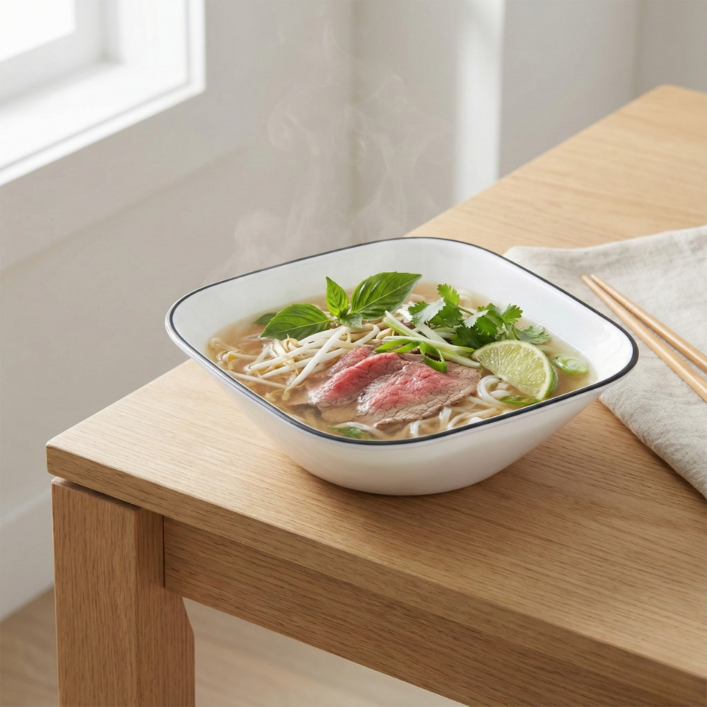 CORELLE BÁT VUÔNG ĐỰNG NGŨ CỐC SÚP THỦY TINH 651ML