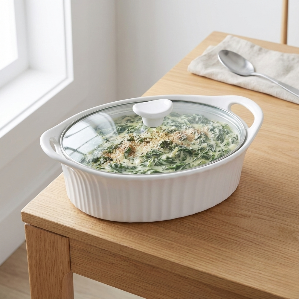 CORELLE NỒI NƯỚNG SỨ CHỊU NHIỆT HÌNH BẦU DỤC 1.42L