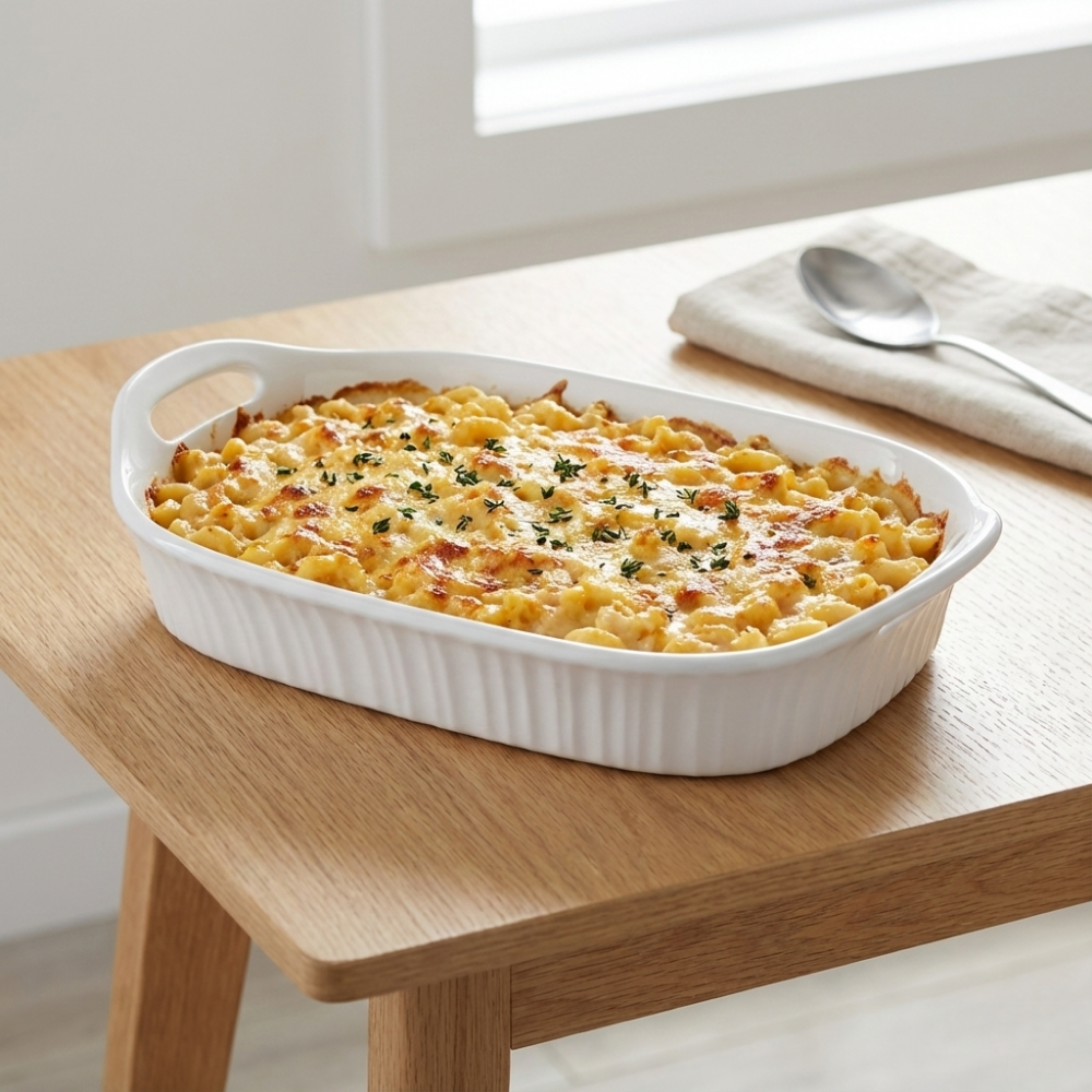 CORELLE NỒI NƯỚNG SỨ CHỊU NHIỆT CHỮ NHẬT 2.84L