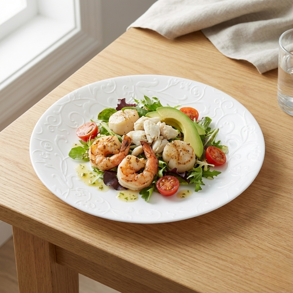 CORELLE ĐĨA TRÒN ĂN SALAD 21.6CM