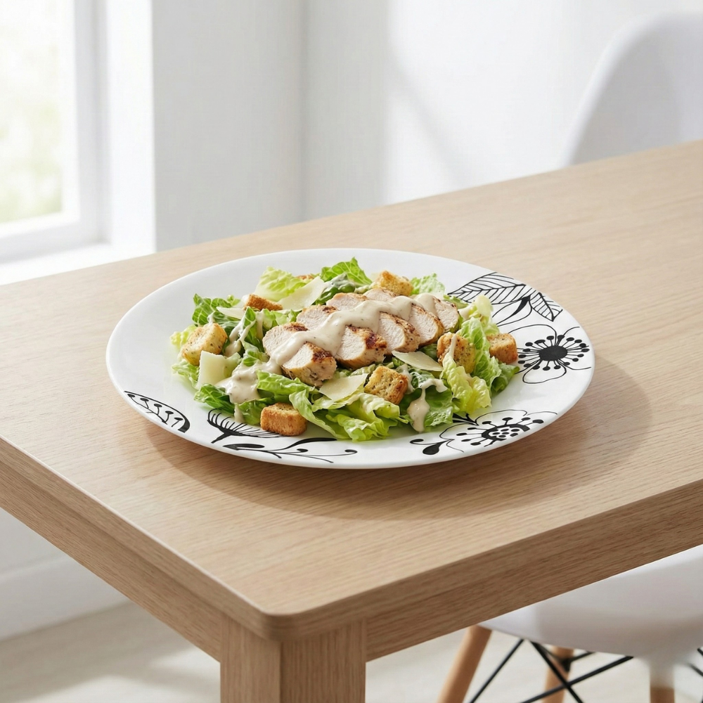 CORELLE ĐĨA THỦY TINH ĂN SALAD 21.6CM