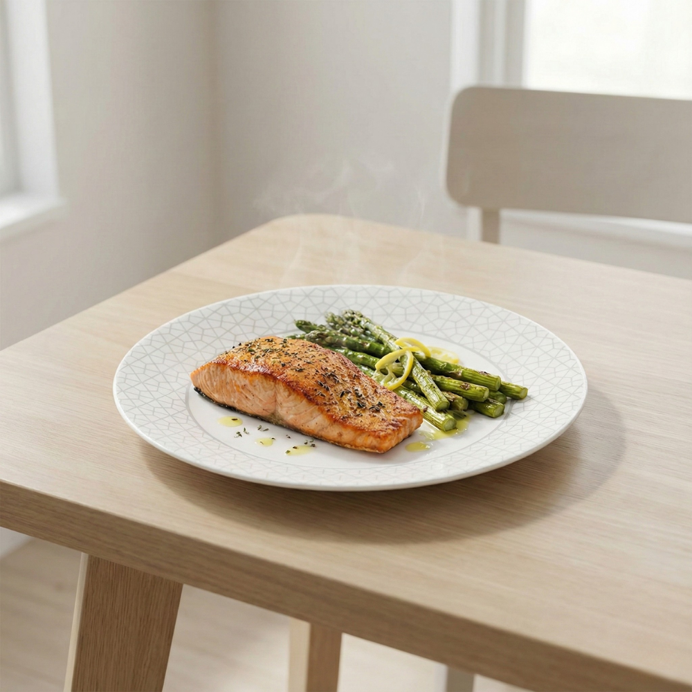 CORELLE ĐĨA THỦY TINH ĂN MÓN CHÍNH KNOX 26CM