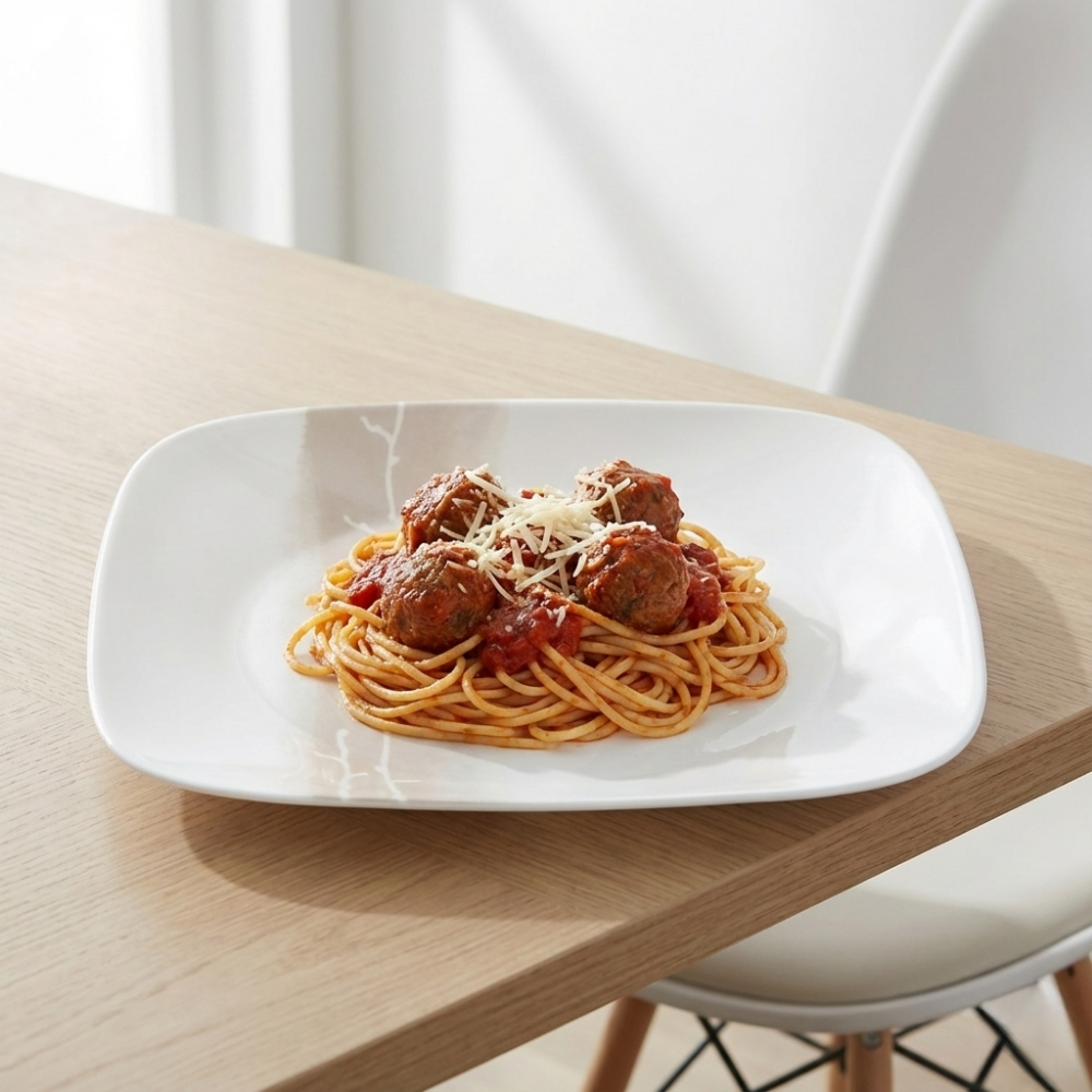 CORELLE ĐĨA THỦY TINH ĂN TỐI HÌNH VUÔNG 26.7CM