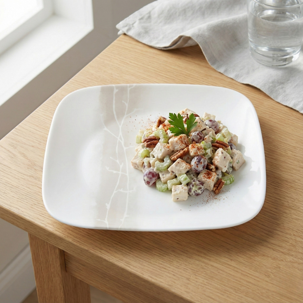CORELLE ĐĨA VUÔNG ĐỰNG SALAD 22.9CM