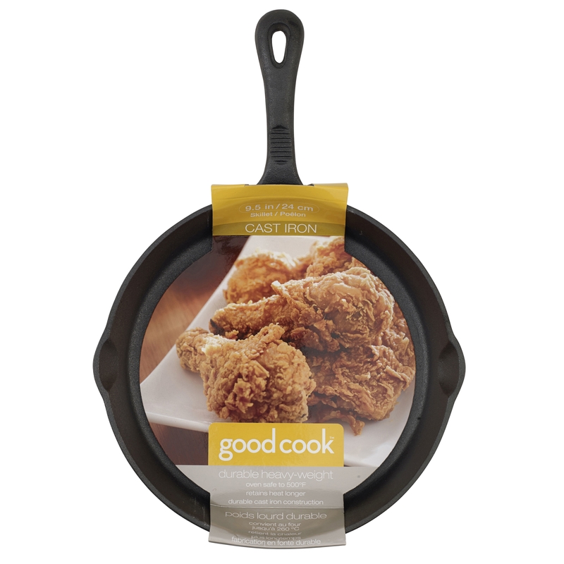 GOOD COOK CHẢO GANG CHỐNG DÍNH ĐEN 25.4CM