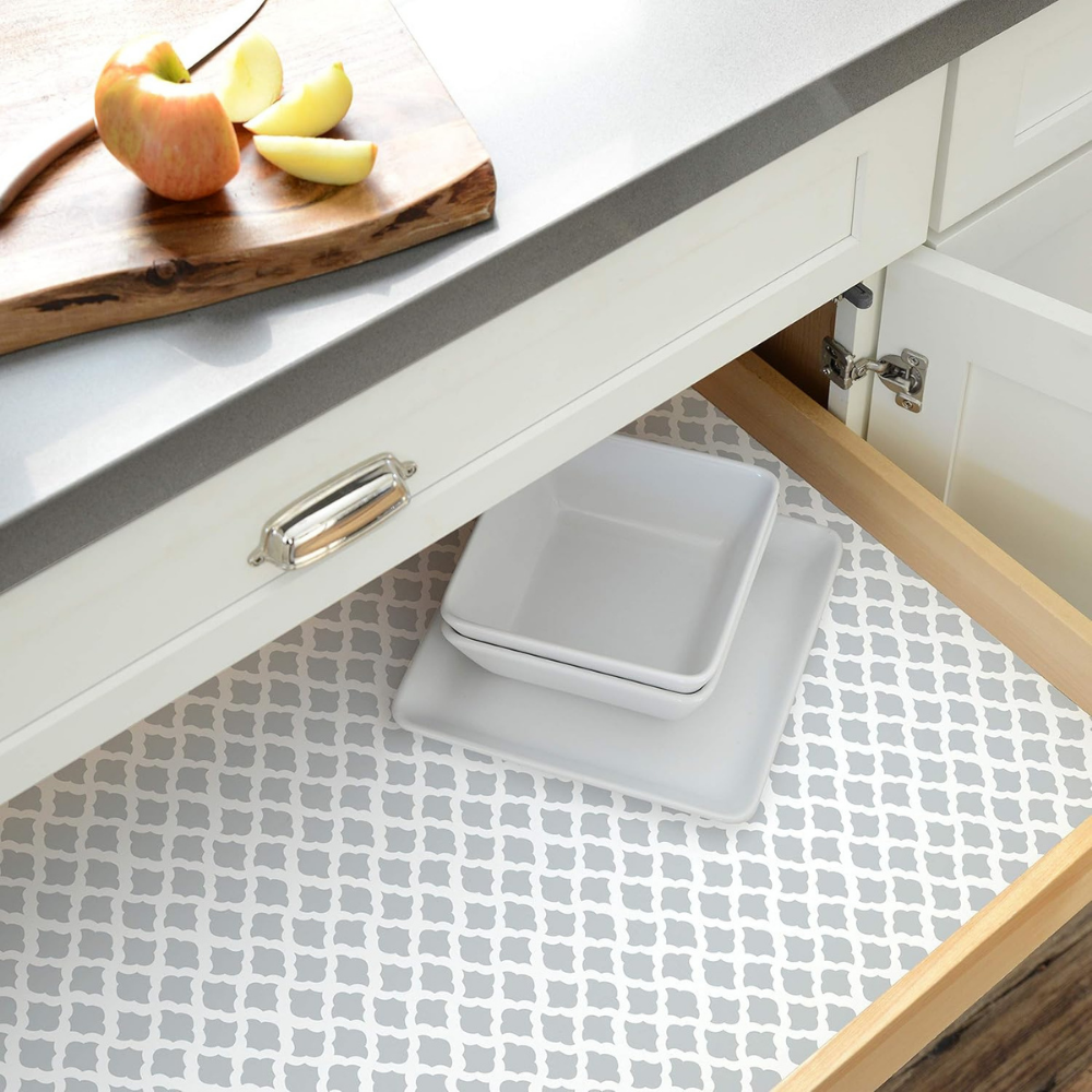 CON-TACT CUỘN NHỰA LÓT KỆ TỦ 274X46CM XÁM LẠNH
