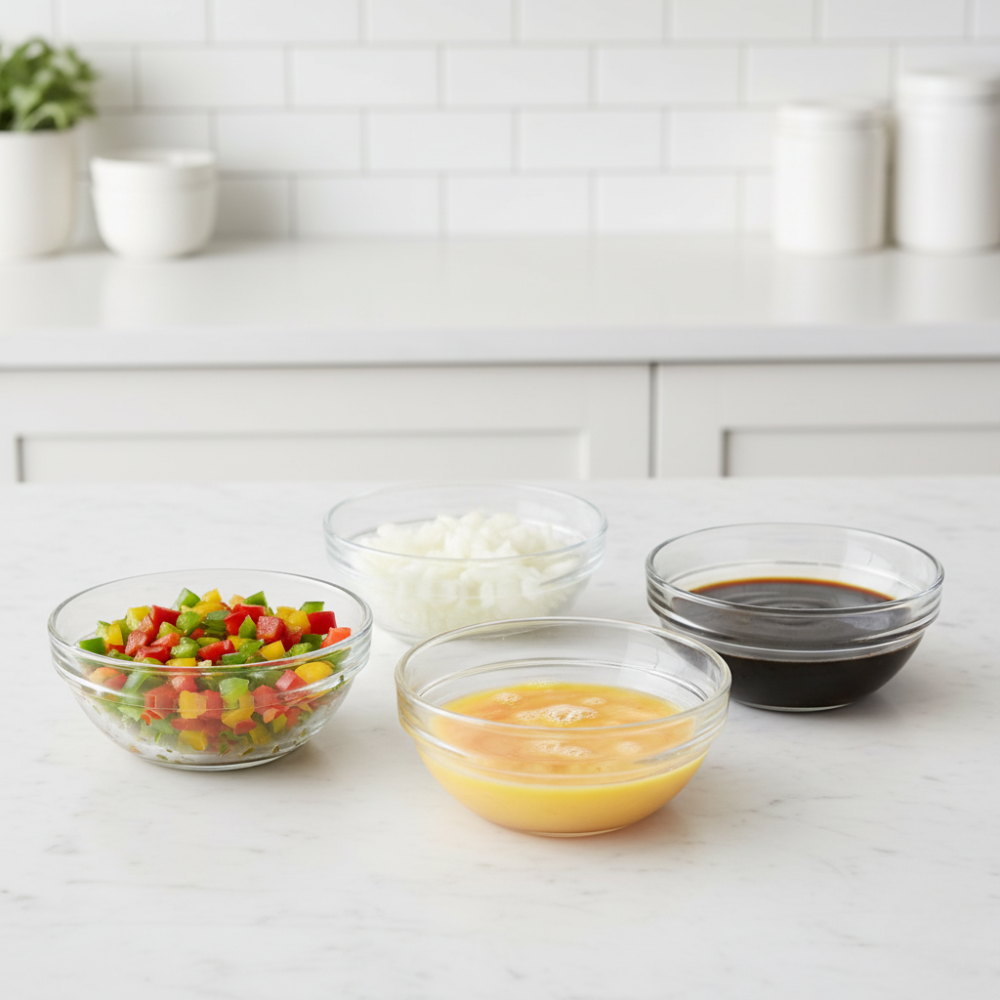 GEMCO BỘ 4 CHÉN THỦY TINH TRONG SUỐT