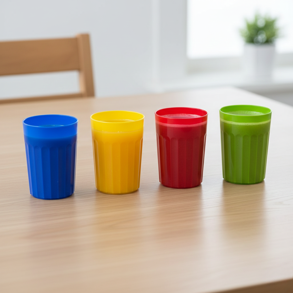 HỘP 4 LY NƯỚC 296ML ARROW BẰNG NHỰA