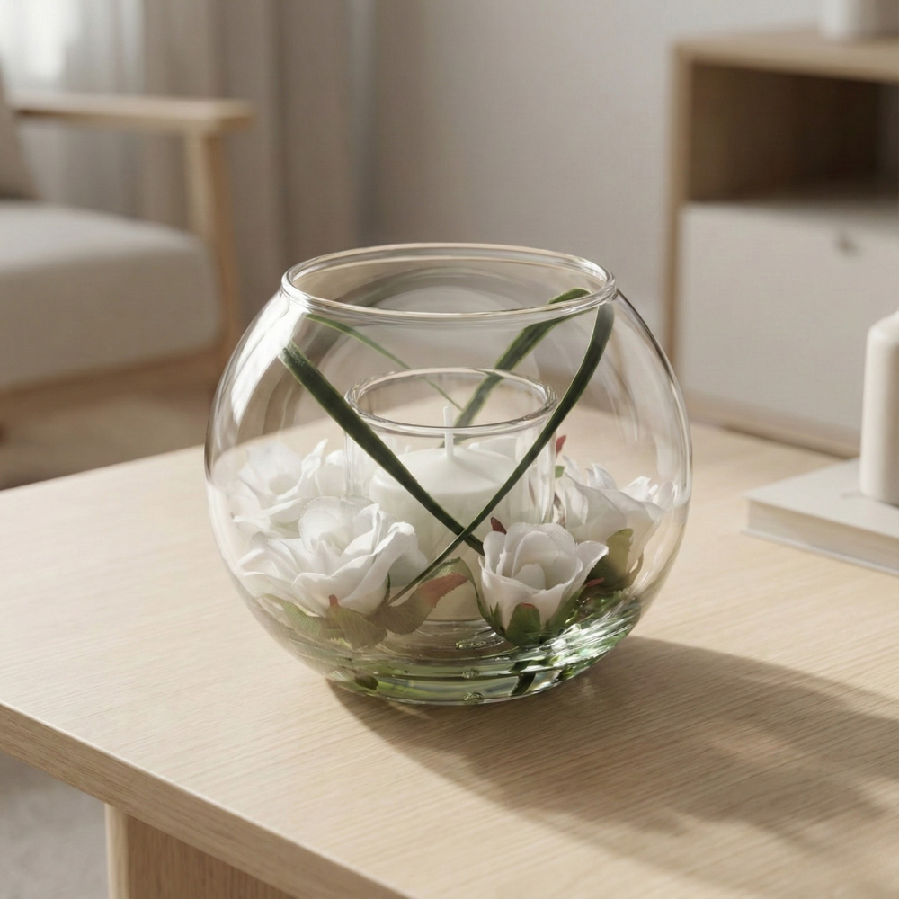 CHẬU TRANG TRÍ KÈM NẾN TEALIGHT110143