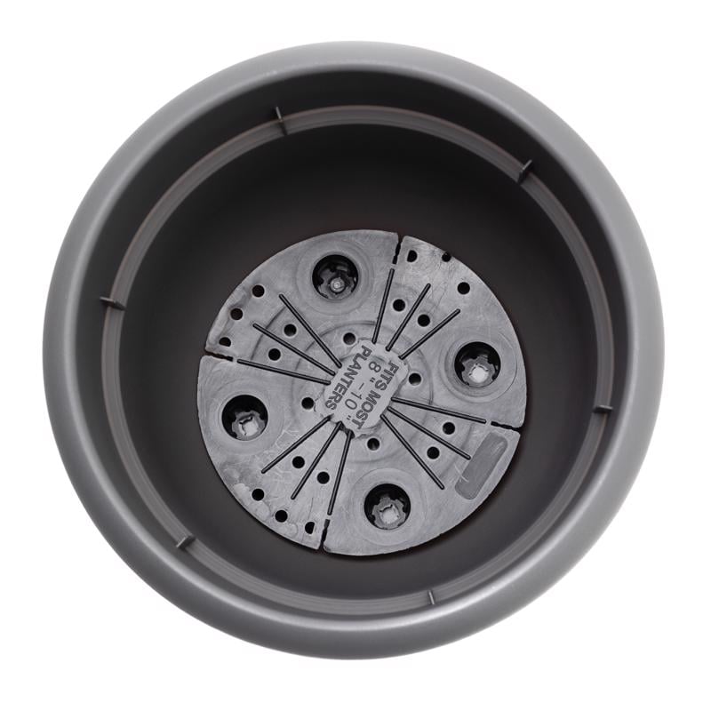 BLOEM ARIANA CHẬU TRỒNG CÂY MÀU XÁM THAN 30.48CM