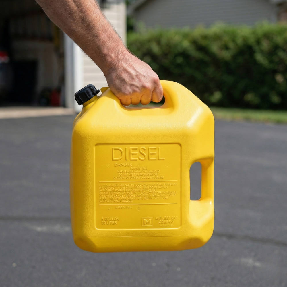 MIDWEST CAN CAN NHIÊN LIỆU 18.9L NHỰA VÀNG