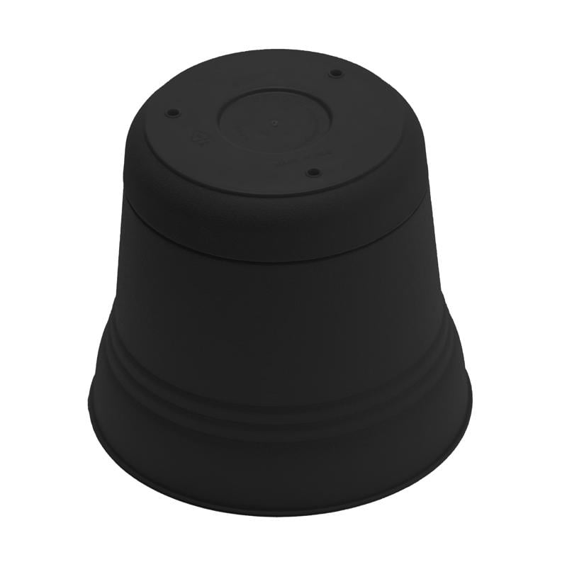 BLOEM SATURN CHẬU TRỒNG CÂY ĐEN 17.78CM