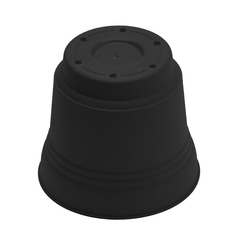 BLOEM SATURN CHẬU TRỒNG CÂY ĐEN 17.78CM