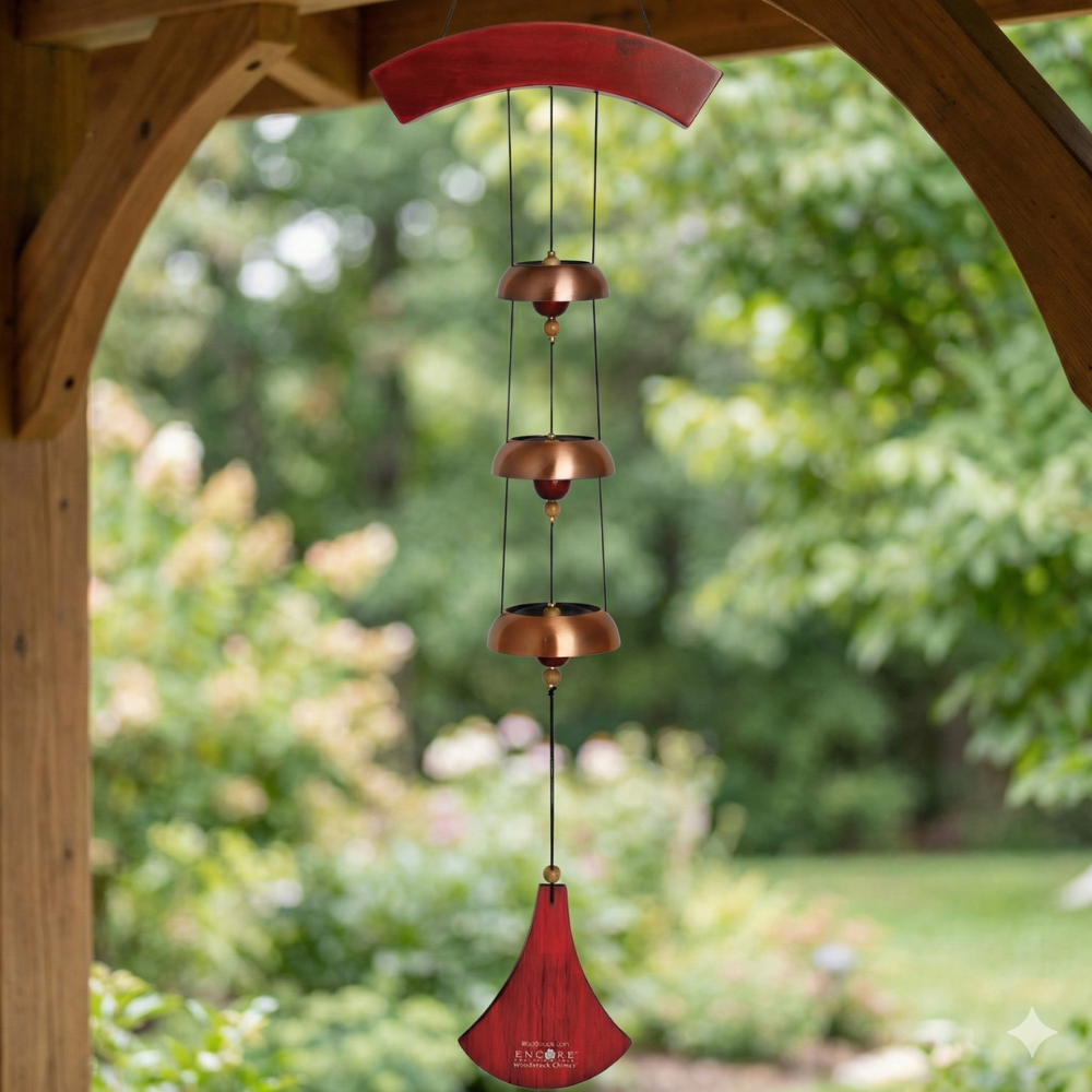 CHUÔNG GIÓ WOODSTOCK ENCORE 91CM BẰNG ĐỒNG