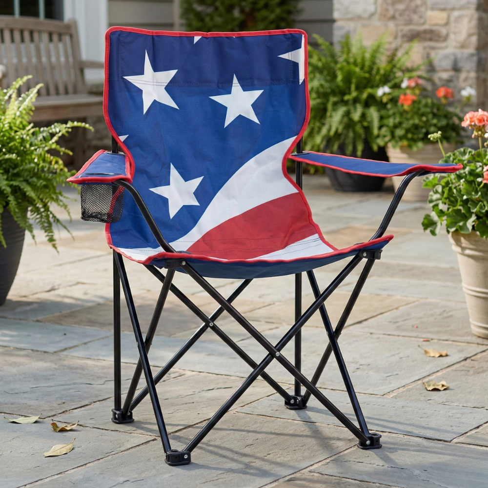 GHẾ GẤP GỌN KHUNG KIM LOẠI QUIK SHADE
