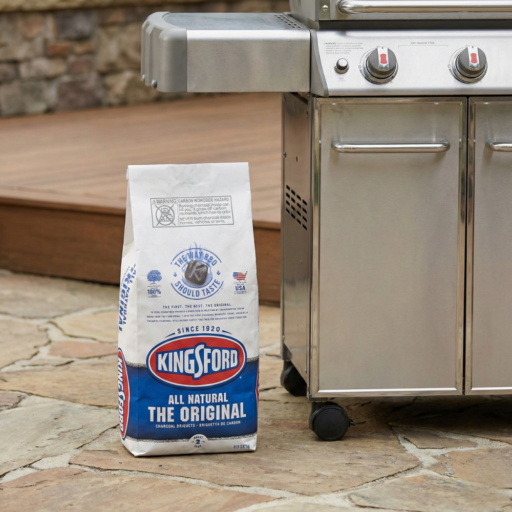 KINGSFORD THAN BÁNH GỖ TỰ NHIÊN, CHÁY LÂU, 3.62KG