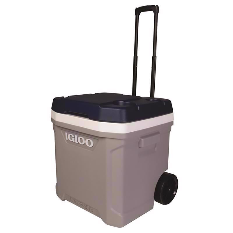 THÙNG GIỮ LẠNH IGLOO CÓ BÁNH XE 59L MÀU XÁM