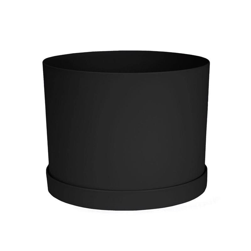 BLOEM MATHERS CHẬU TRỒNG CÂY ĐEN 15.24CM