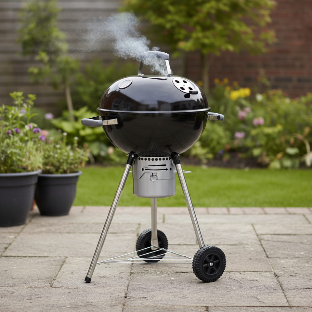 GRILL MARK BẾP NƯỚNG DÙNG THAN ĐƯỜNG KÍNH 46.8CM