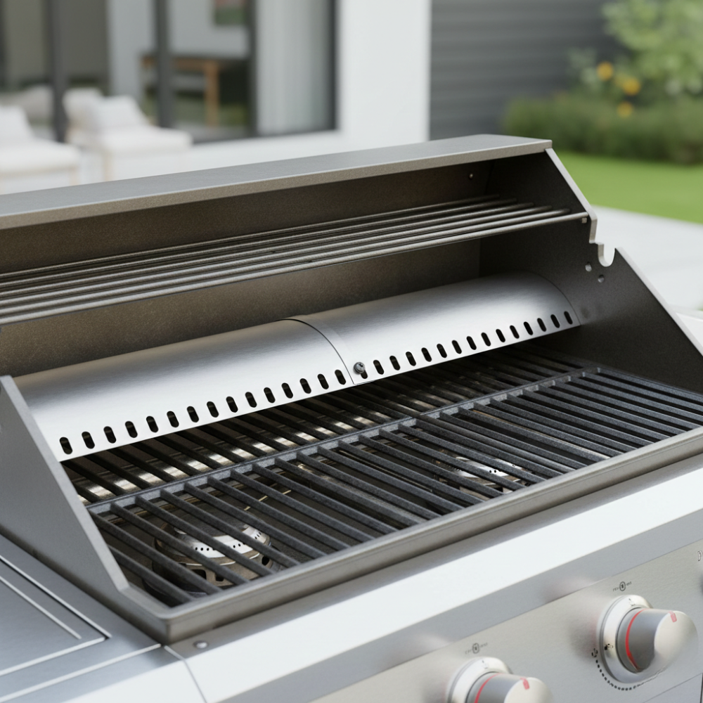 ĐỒ BẢO VỆ ĐẦU ĐỐT GRILLMARK 37X10X3CM THÉP