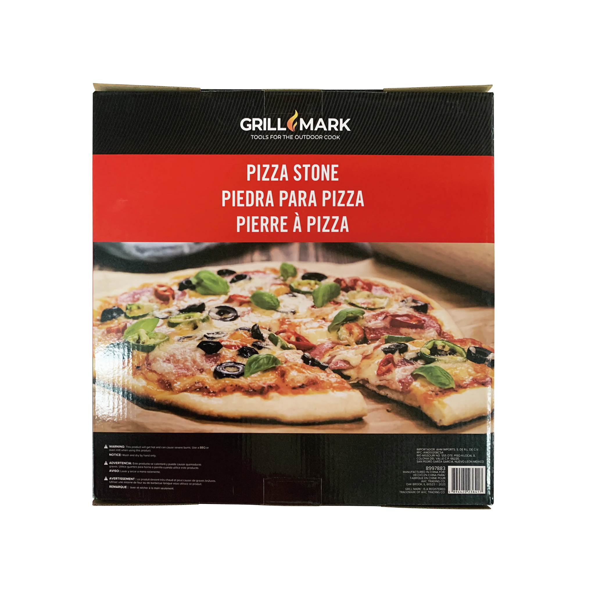 GRILL MARK ĐÁ NƯỚNG BÁNH PIZZA ĐƯỜNG KÍNH 33CM
