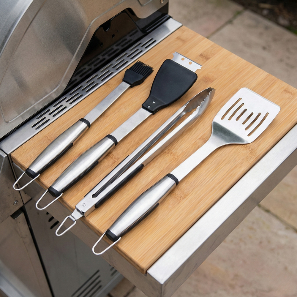 GRILL MARK BỘ 4 DỤNG CỤ NƯỚNG BBQ