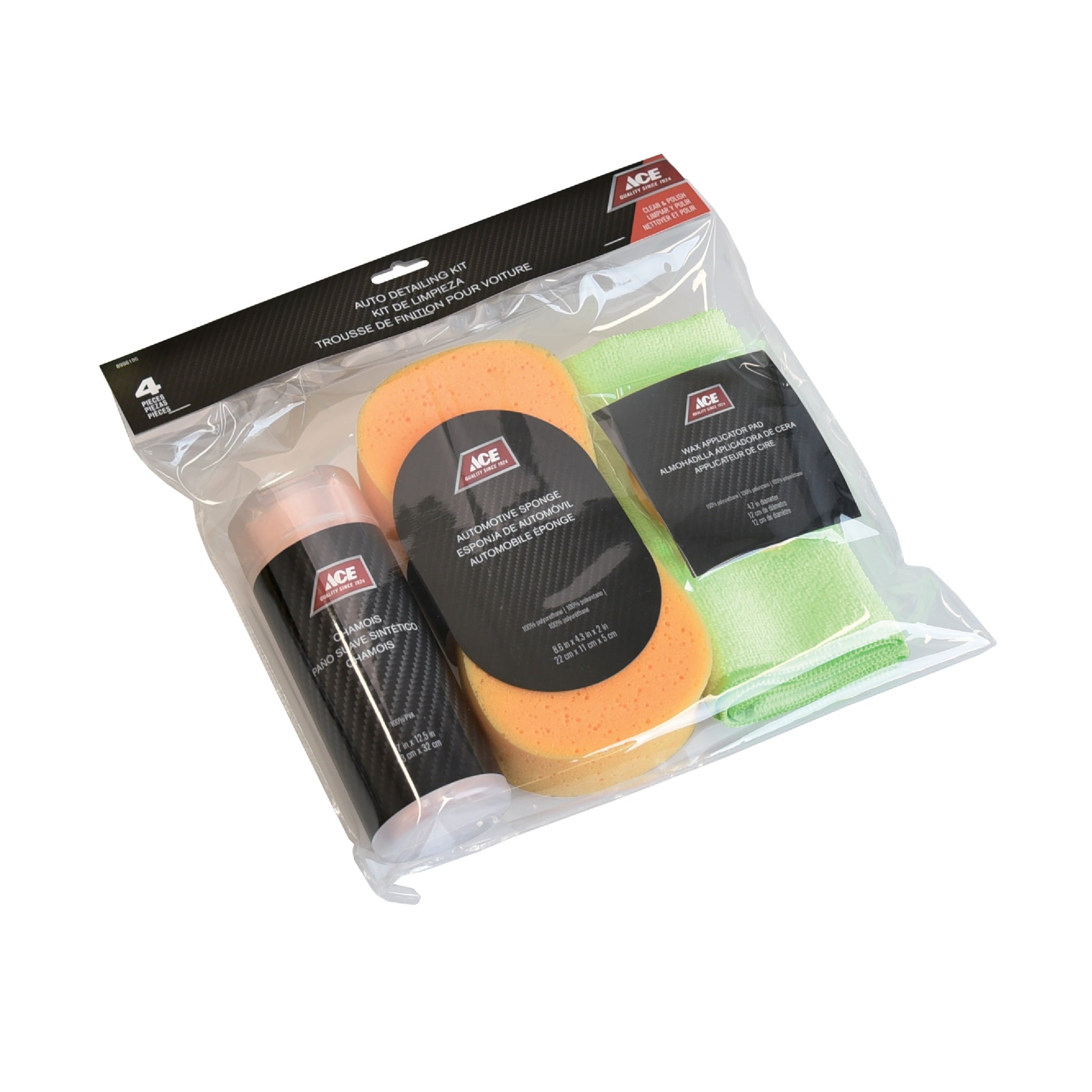 ACE GÓI 4 MÓN VỆ SINH XE HƠI