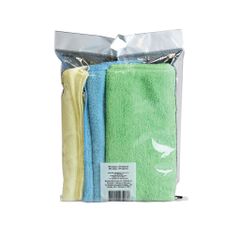 ACE GÓI 3 KHĂN LAU XE 40X40CM POLYESTER NHIỀU MÀU