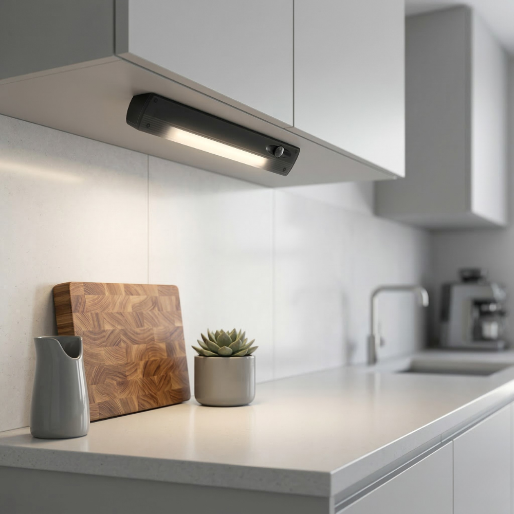 ĐÈN COB LED NHỰA GẮN TỦ
