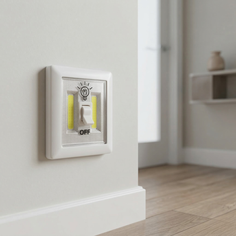 ĐÈN COB LED MINI SỬ DỤNG PIN DIAMOND VISIONS NHỰA