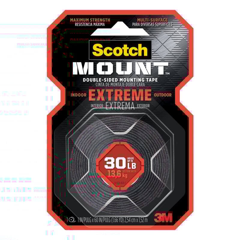 3M SCOTCH BĂNG KEO 2 MẶT 2.5CMX1.5M NHỰA TỔNG HỢP