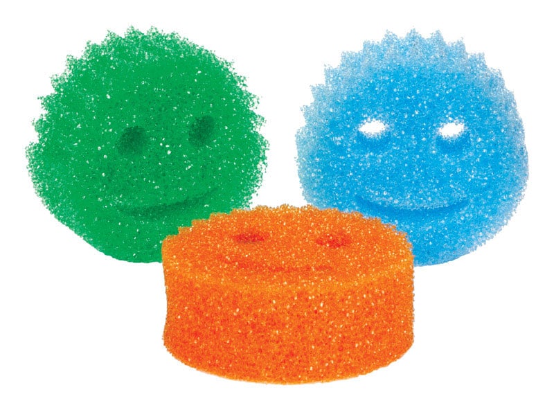 SCRUB DADDY GÓI 3 MIẾNG BỌT BIỂN CHÙI RỬA ĐA NĂNG