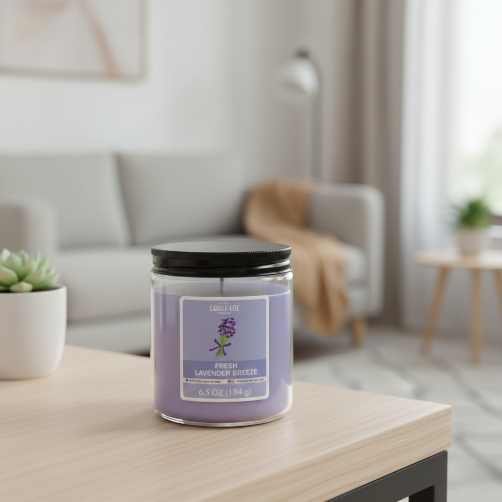 LỌ NẾN THƠM CANDLE-LITE - OẢI HƯỞNG,LÀI&VANI 184G