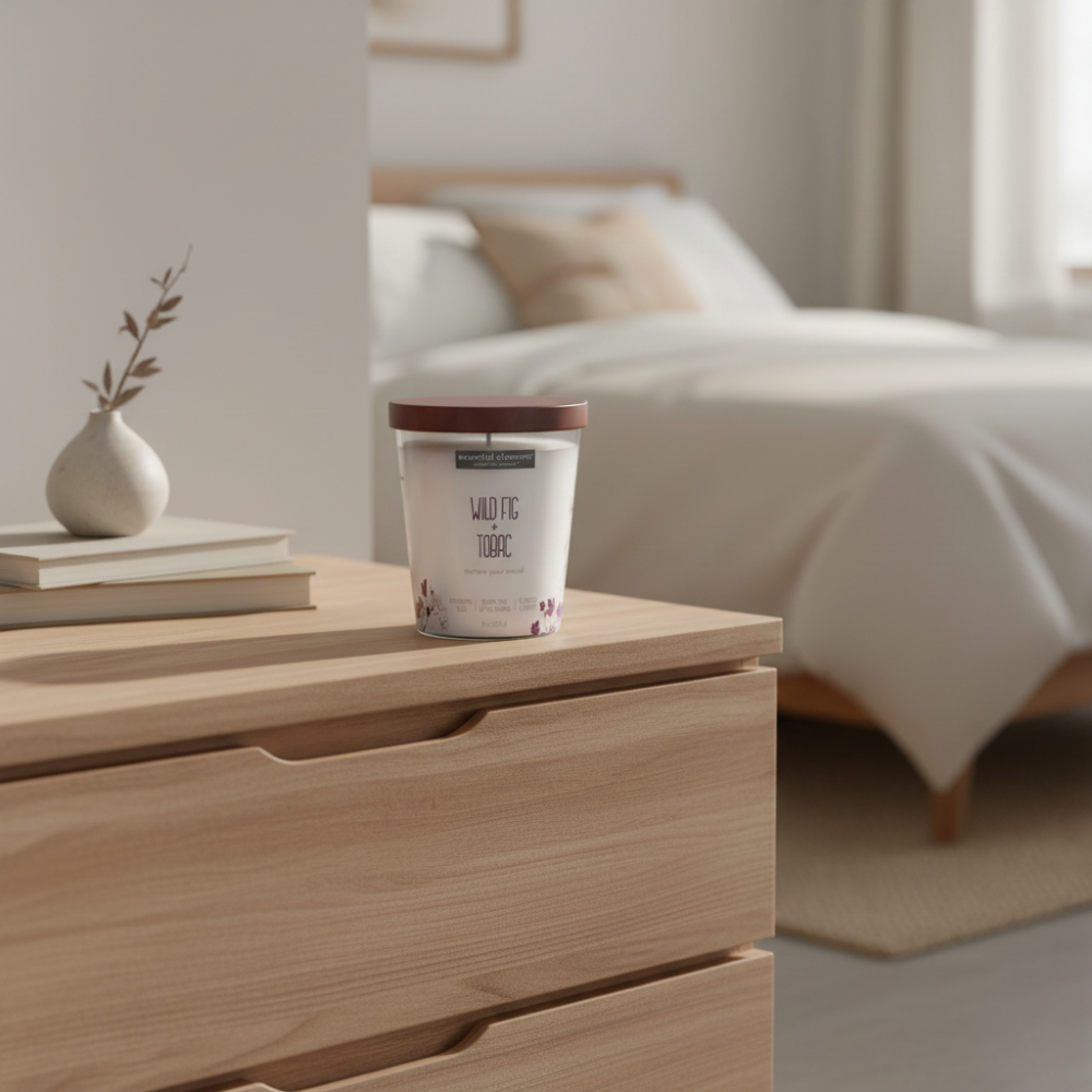 LỌ NẾN THƠM CANDLE-LITE-CÂY SUNG DẠI&THUỐC LÁ 255G