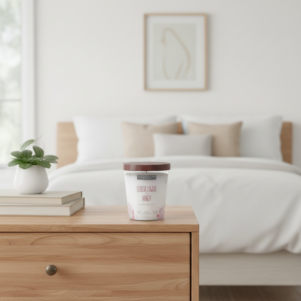 LỌ NẾN THƠM CANDLE-LITE-HOA CƠM CHÁY&MẬT ONG 255G