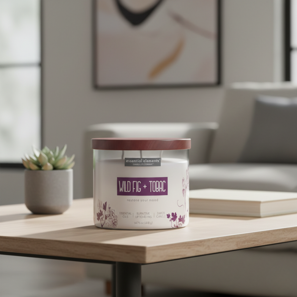 LỌ NẾN THƠM CANDLE-LITE-SUNG DẠI VÀ THUỐC LÁ 418G