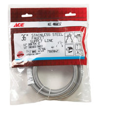 ACE DÂY CẤP NƯỚC INOX 91.44CM REN TRONG 1.27CM