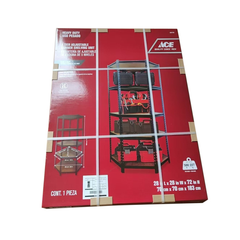 ACE KỆ GÓC TƯỜNG 5 TẦNG KHUNG THÉP MẶT KỆ MDF